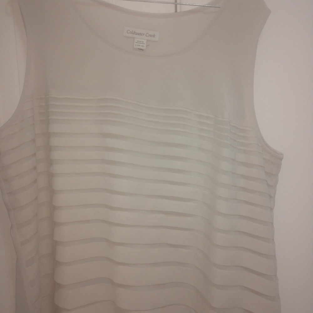 Coldwater Creek Beige Top